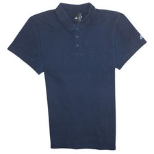 Polo Adidas uomo blu regular