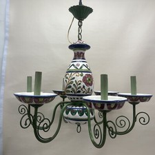 Lampadario vintage toscano in