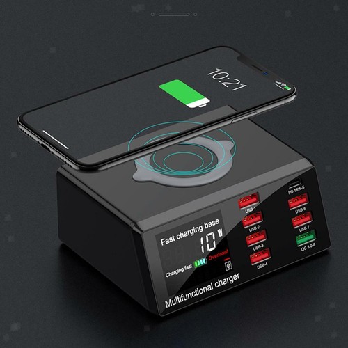 Port usb fast charger - 8-port,