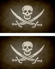 2x Sticker adesivi adesivo