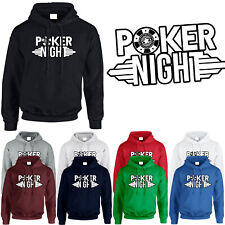 Felpa con cappuccio uomo Poker