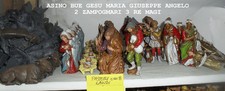 PRESEPE COMPLETO PASTORI LANDI 8 CM NATIVITA' 11 PZ NATALE S.GREGORIO ARMENO 