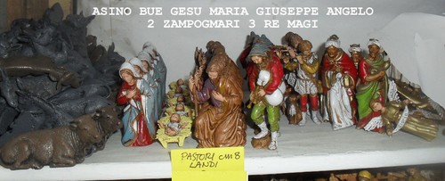 Presepe completo pastori landi - presepe,