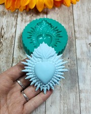 Stampo Cuore Sacro 7x8cm in