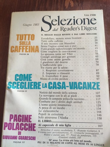 Vintage rivista selezione - rivista,
