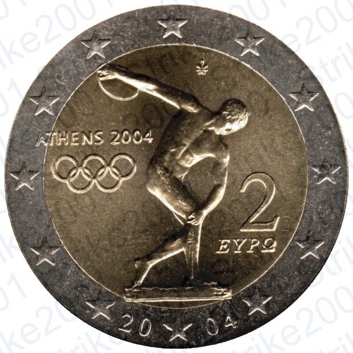 Euro commemorativo grecia - commemorativo,