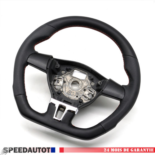 Volante pelle piatto - pelle, vw