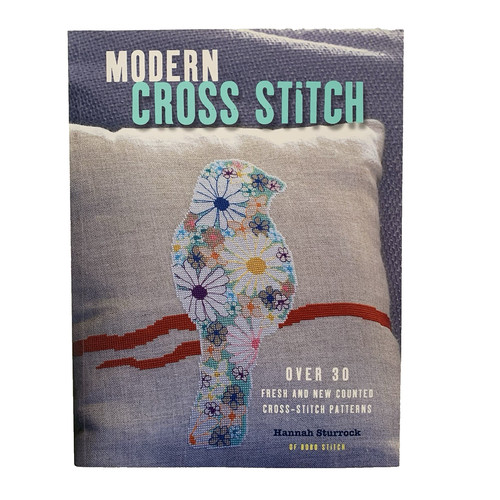 Modern cross stitch - cross, book