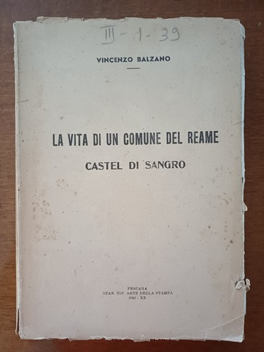 1942 abruzzo balzano castel - 1942-abruzzo-balzano-castel, di