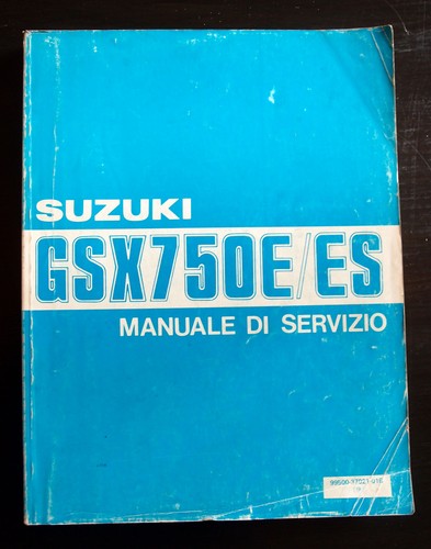 Suzuki gsx750e 1984 manuale - suzuki,