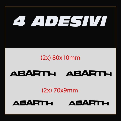 Replica adesivi pinze freni