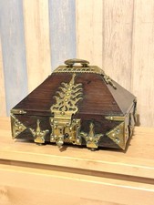 Wooden Kerala in Brass box