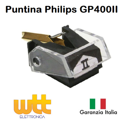 Puntina giradischi per philips - giradischi,
