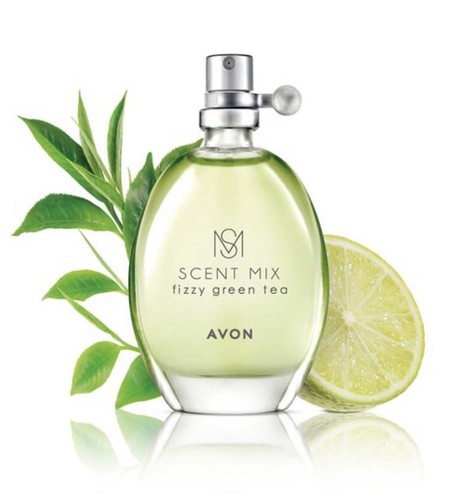 Avon scent mix fizzy - mix, green