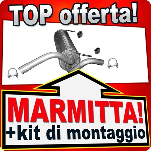 Silenziatore posteriore per - posteriore,