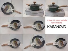 batteria di pentole e padelle