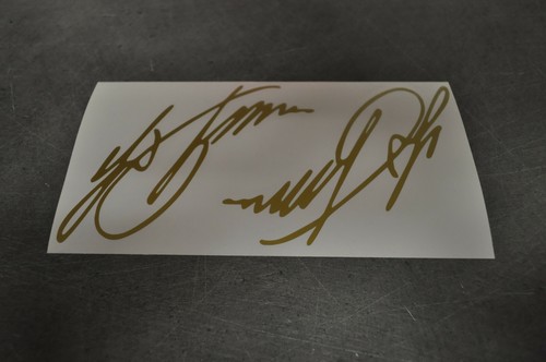 Stickers signature - 2,