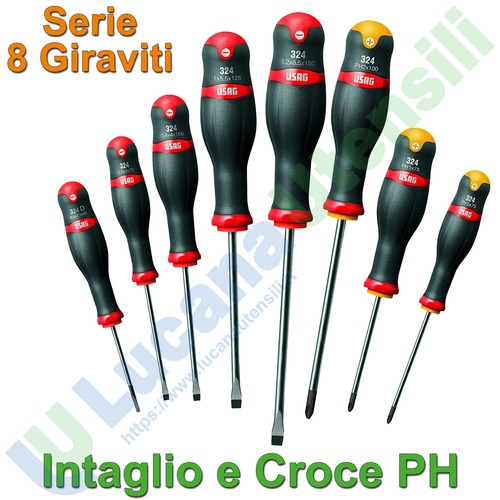 Serie set giraviti - set, 8