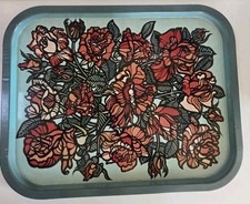 Flavio Costantini,vassoio in banda stagnata realizzato per l'italsider 2000 es..