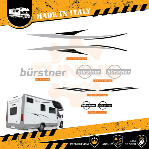 Decalcomania adesivi camper - decalcomania,