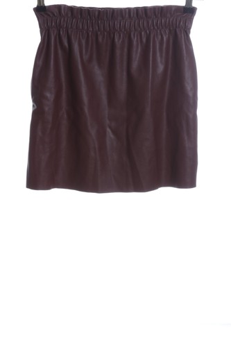 Zara knit gonna ecopelle - zara,