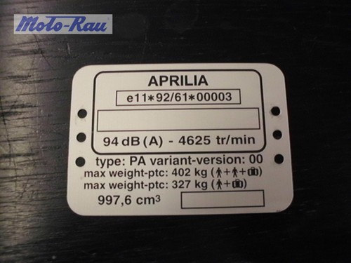 Aprilia falco 1000 targa - sl,