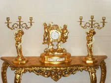 TRIS OROLOGIO CANDELABRI 3