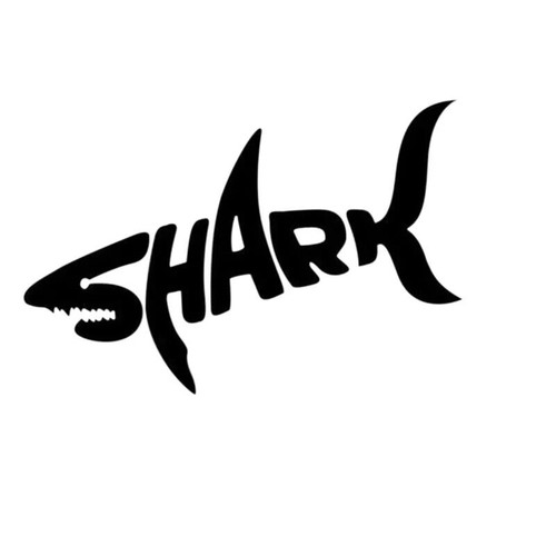 Adesivo auto shark 3d - auto, (squalo)