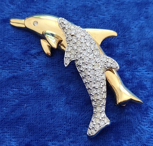 Bijou broche dauphins - bijou,