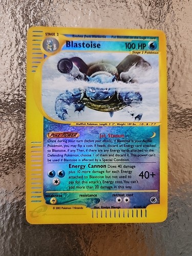 Pokémon tcg blastoise - pokémon,