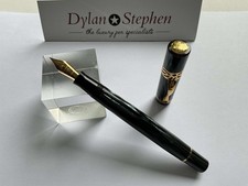 Visconti Federico II Blue Pearl Celluloid Ragtime Limited Edition fountain pen