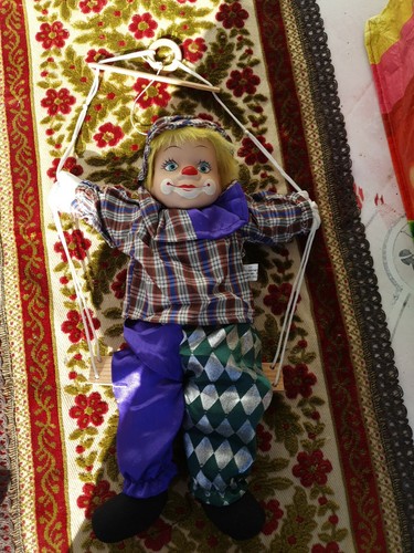 Marionetta clown pagliaccio - clown,