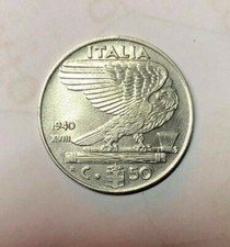 50 CENTESIMI  IMPERO  1940