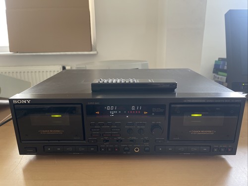 Sony wr870 double tapedeck - sony,