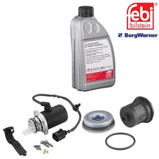 Pompa precarico frizione BorgWarner Haldex filtro olio + olio per VW T5 2.5 TDI 4motion