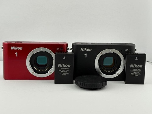 Nikon j2 rosso e - e, nero