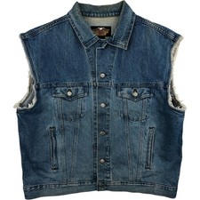 Gilet denim usato - gilet,