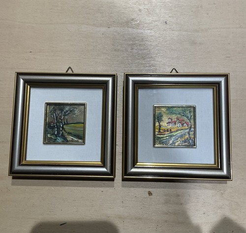 Quadretti foglia oro - quadretti,