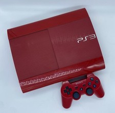 Console Sony PS3 PLAYSTATION 3 Super Slim ROSSA 500 GB Controller e Cavi