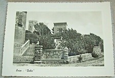 antica cartolina ERICE: Balio - ( Torre Pepoli ) viaggiata 1955