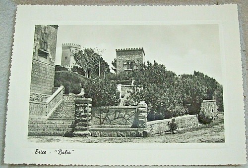 Antica cartolina erice - cartolina, balio