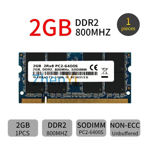 2gb 1gb ddr2 - 2gb, pc2-6400s
