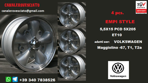 Cerchi empi 5x205 vw - 5,5j, 15