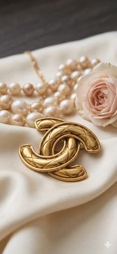 Spilla chanel autentica - chanel,