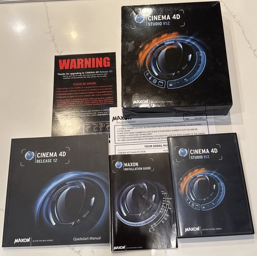Maxon cinema studio r12 - 4d,