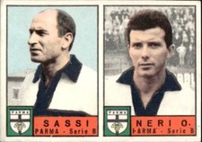 figurina calciatori panini 1963/64 rec-Parma Sassi Neri O.