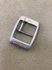 FIBBIA PER CINTURINO OROLOGIO "LOCMAN" ALLUMINIO ANSA 16 MM -USATO-