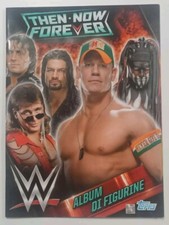 Album Figurine Vuoto Empty - Topps Then Now Forever Wrestling WWe