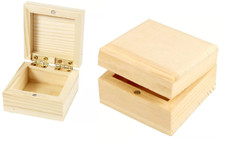 Scatola legno pino gioielli - legno,