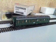 FLEISCHMANN 5090 CARROZZA 3za CLASSE DRG CON GARITTA E TETTO A LUCERNARIO